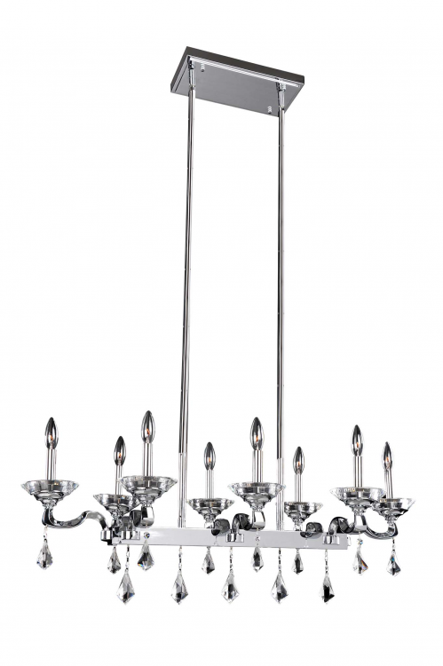 Cosimo 8 Light Linear Chandelier