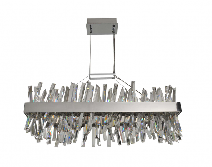 Glacier 36 Inch LED Linear Chandelier