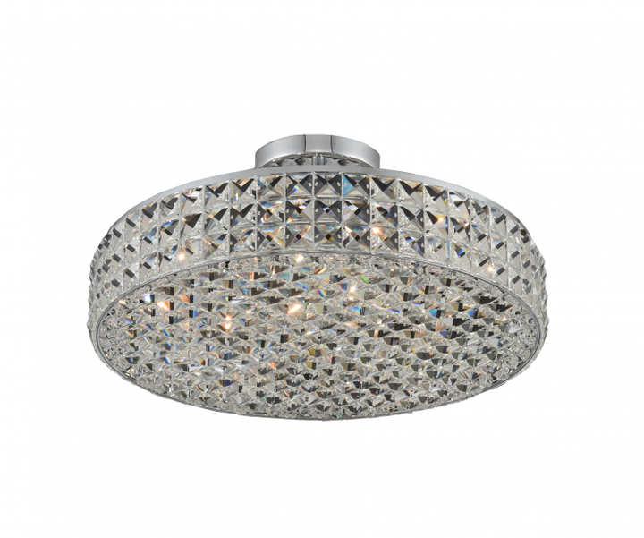 Loro 16 Inch Semi Flush Mount