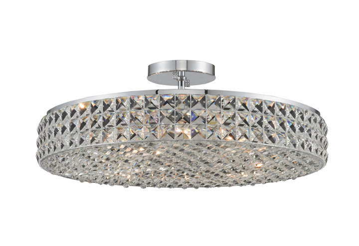 Loro 20 Inch Semi Flush Mount