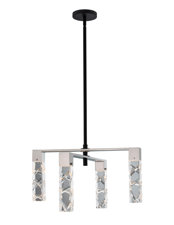 Serres 4 Light LED Chandelier