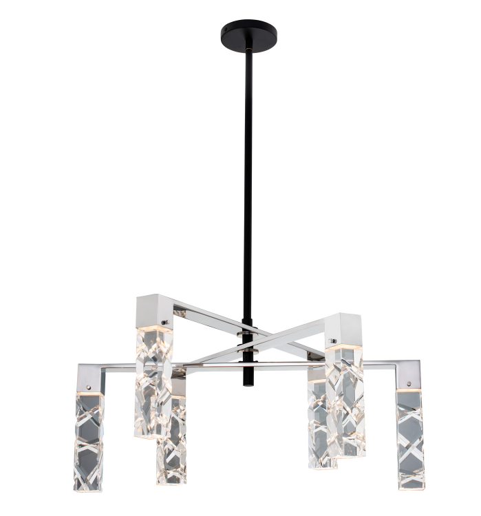 Serres 6 Light LED Chandelier