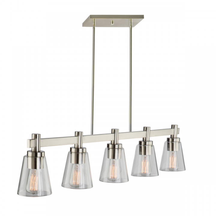 Clarence 5 Light Linear Chandelier