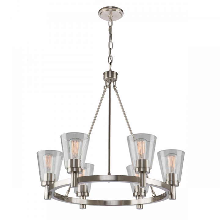 Clarence 6 Light Chandelier