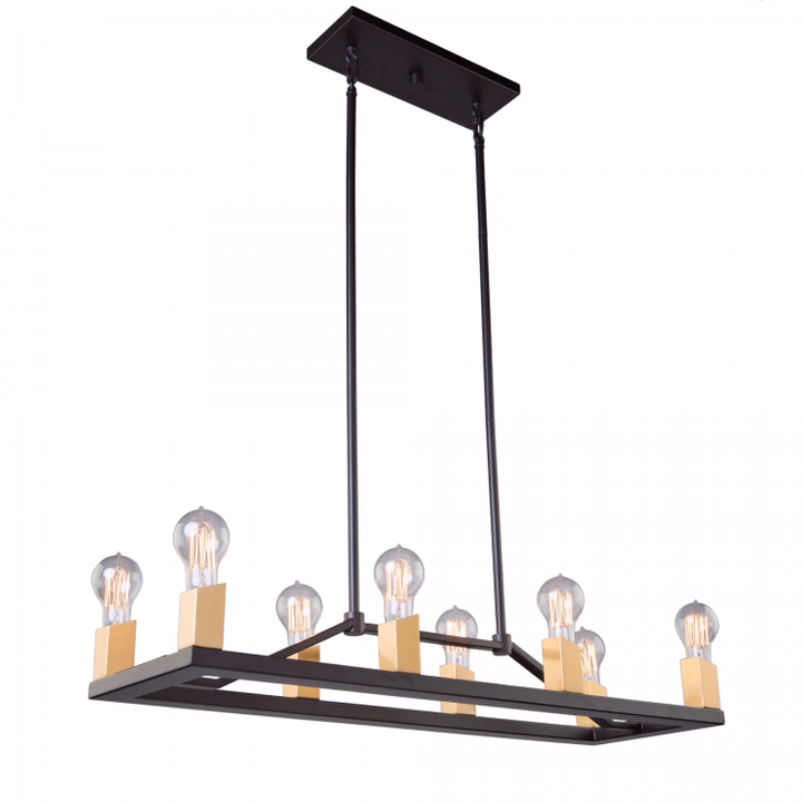 Skyline 8 Light Linear Chandelier