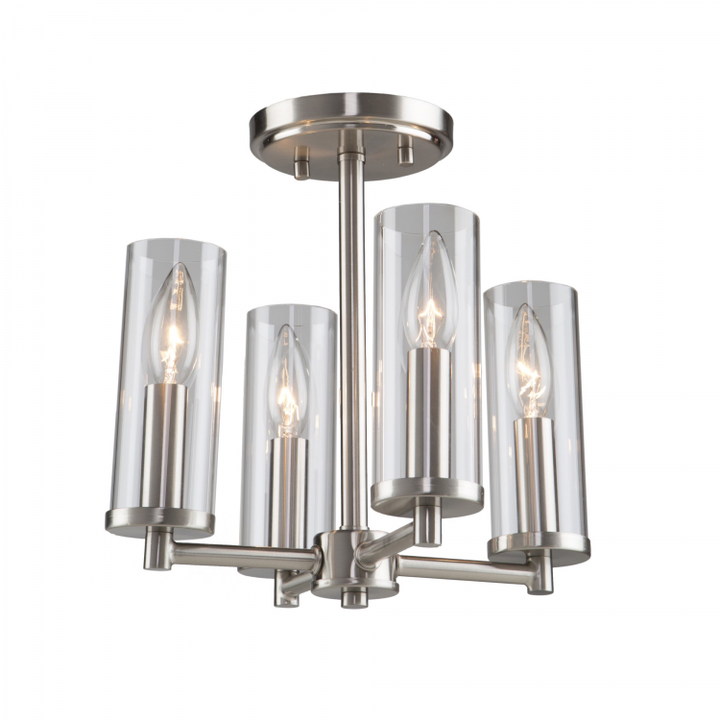 Vissini 4 Light Semi Flush Mount