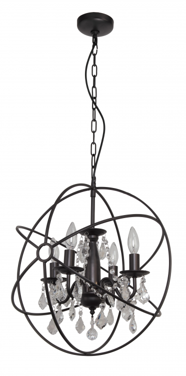 Orbit 4 Light Chandelier