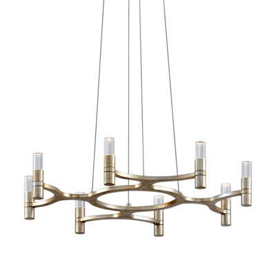 Nexus 8 Light LED Chandelier