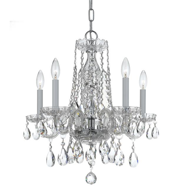 Traditional Crystal 5 Light Chandelier