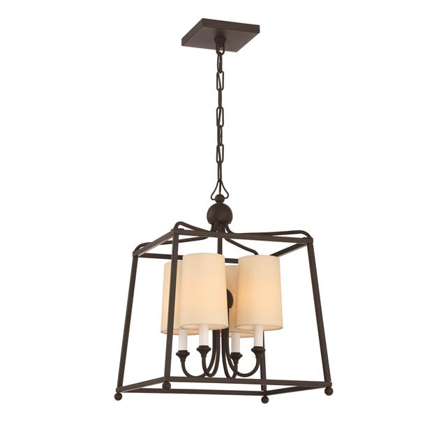 Sylvan 4 Light Chandelier With Shades