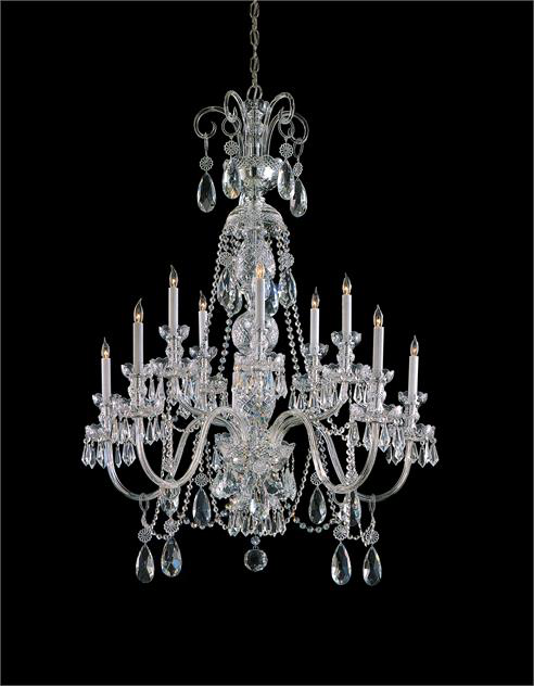 Traditional Crystal 10 Light Chandelier