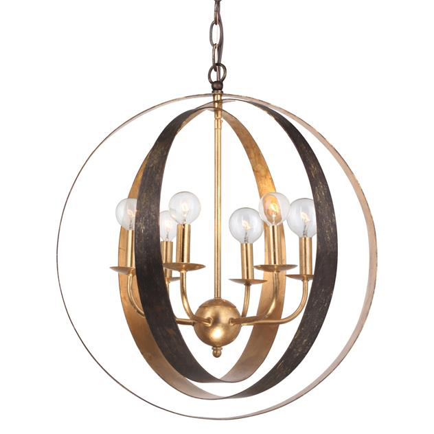 Luna 6 Light Chandelier