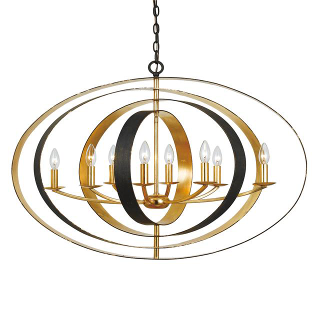 Luna 8 Light Chandelier