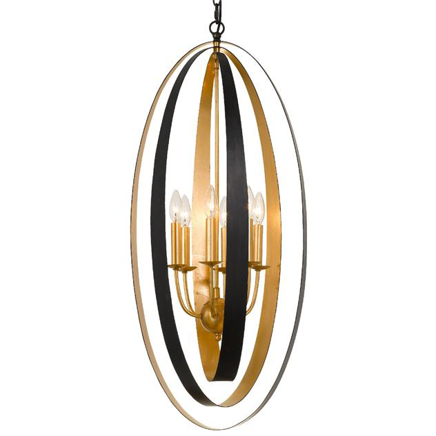 Luna 6 Light Chandelier