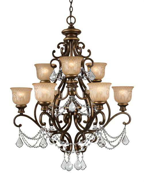 Norwalk 9 Light Chandelier