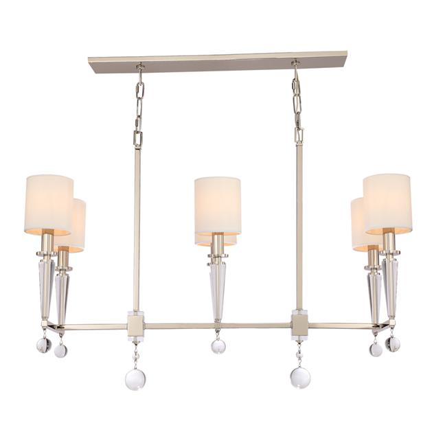 Paxton 6 Light Linear Chandelier