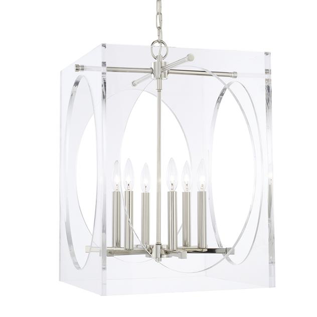 Drake 6 Light Chandelier