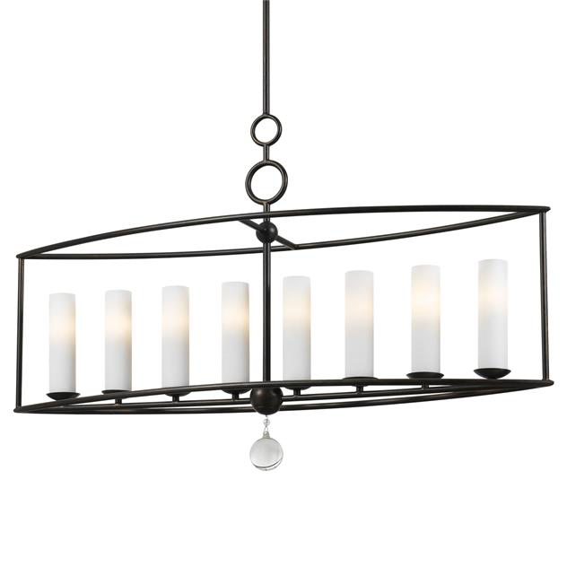 Cameron 8 Light Linear Chandelier