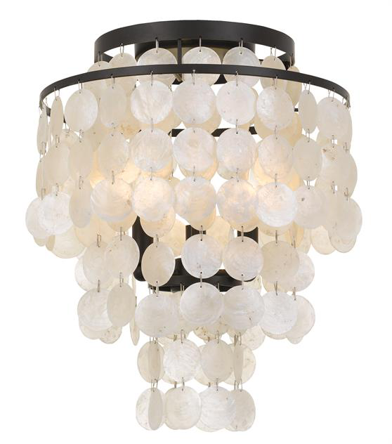 Brielle 3 Light Flush Mount