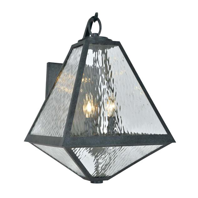 Glacier Outdoor 3 Light Wall Lantern