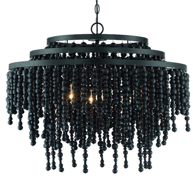 Poppy 6 Light Chandelier