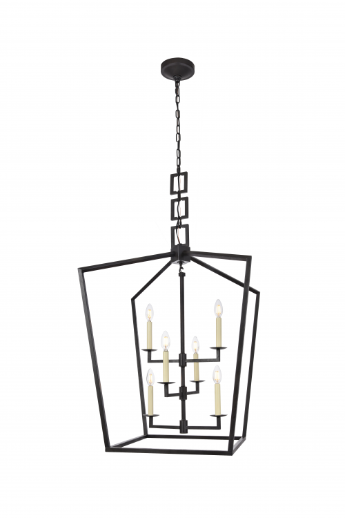 Denmark 6 Light Chandelier