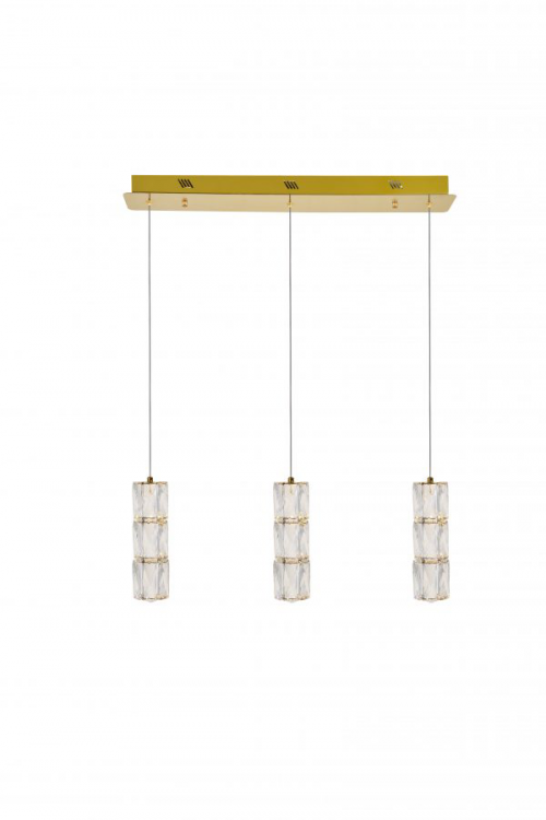 Polaris LED Linear Chandelier