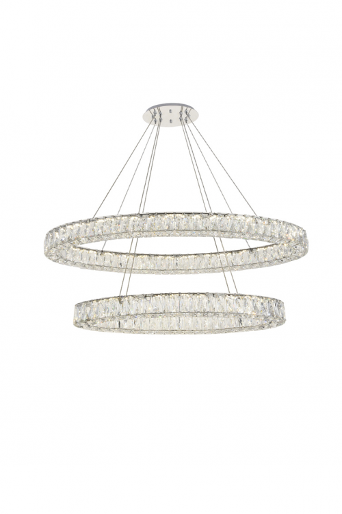 Monroe 2 Tier LED Chandelier