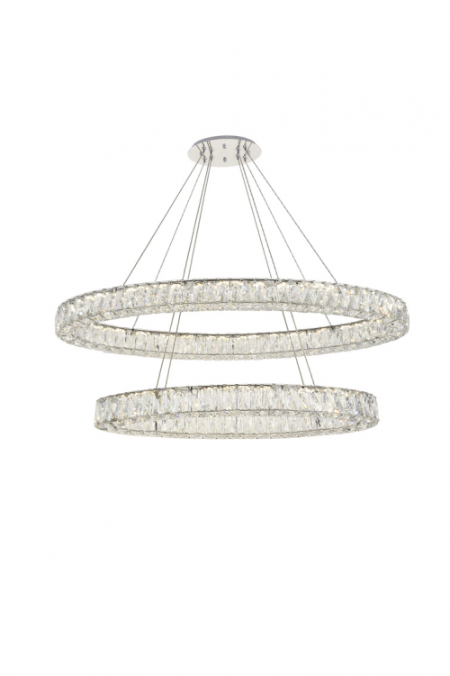 Monroe 2 Tier LED Chandelier