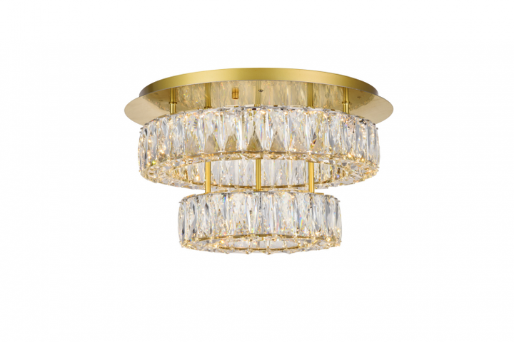 Monroe 2 Tier LED Flush Mount