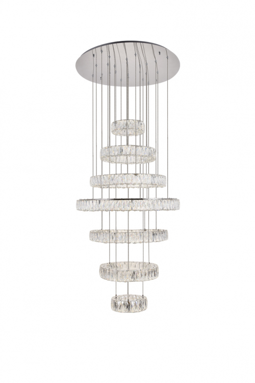 Monroe 7 Tier LED Chandelier