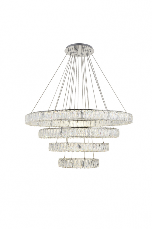 Monroe 4 Tier LED Chandelier