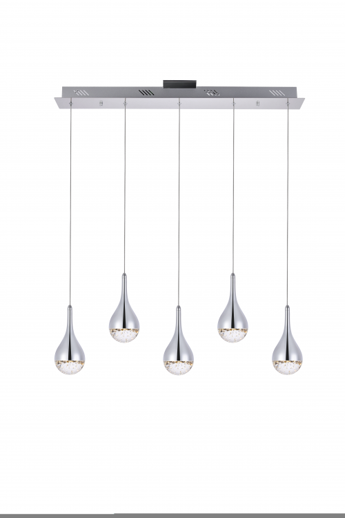 Amherst LED 5 Light Chandelier