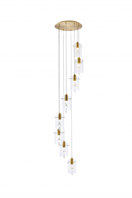 Hana 8 Light LED Pendant