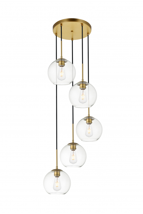 Baxter 5 Light Pendant