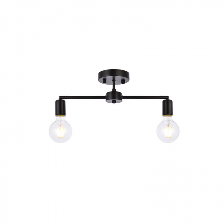 Zane 2 Light Flush Mount