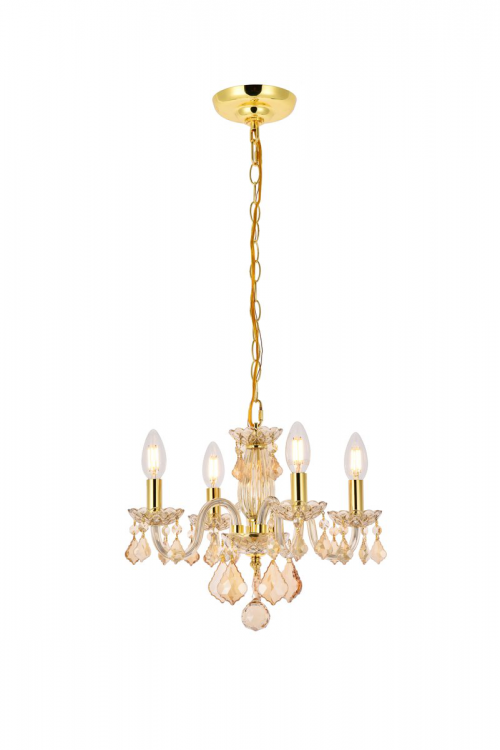 Rococo 4 Light Chandelier