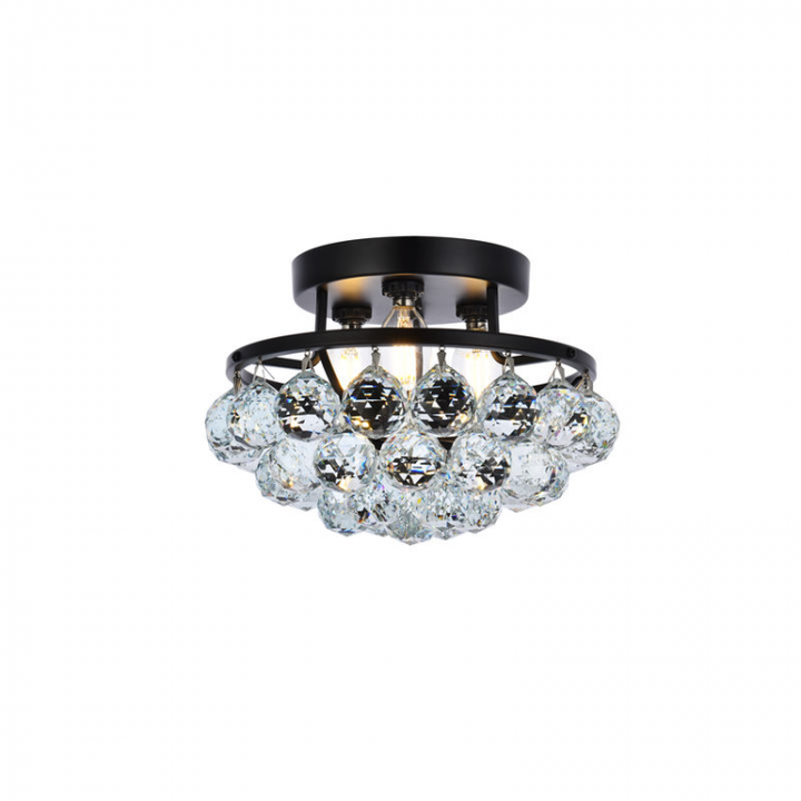 Corona 3 Light Flush Mount