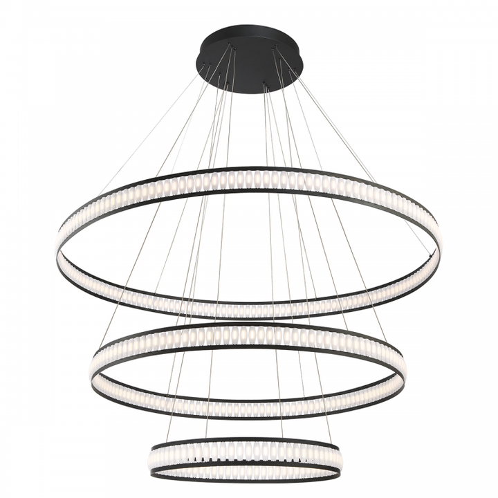 Forster 60 Inch LED 3-tier Chandelier