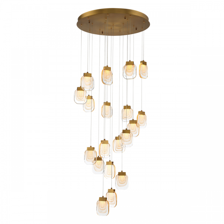 Paget 19 Light LED Chandelier