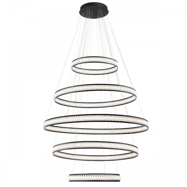 Forster 60 Inch LED 5-tier Chandelier