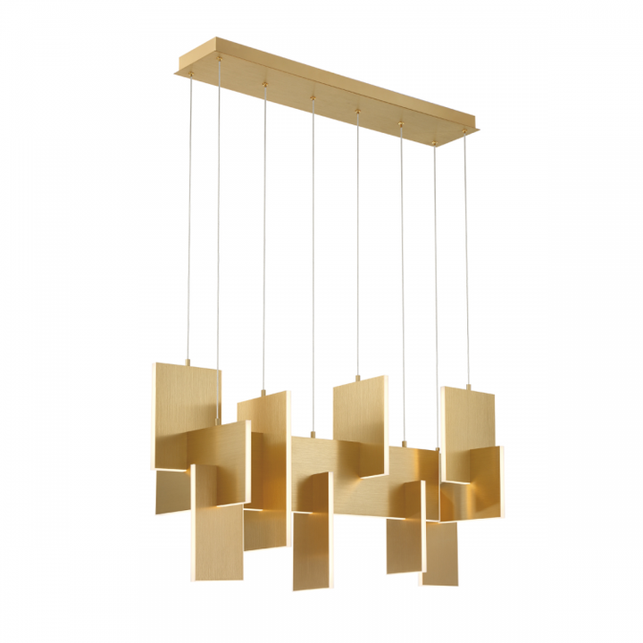 Coburg LED Linear Chandelier