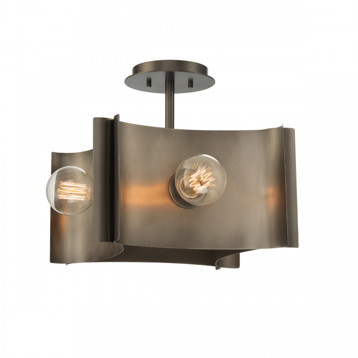 Metallo 4 Light Flush Mount