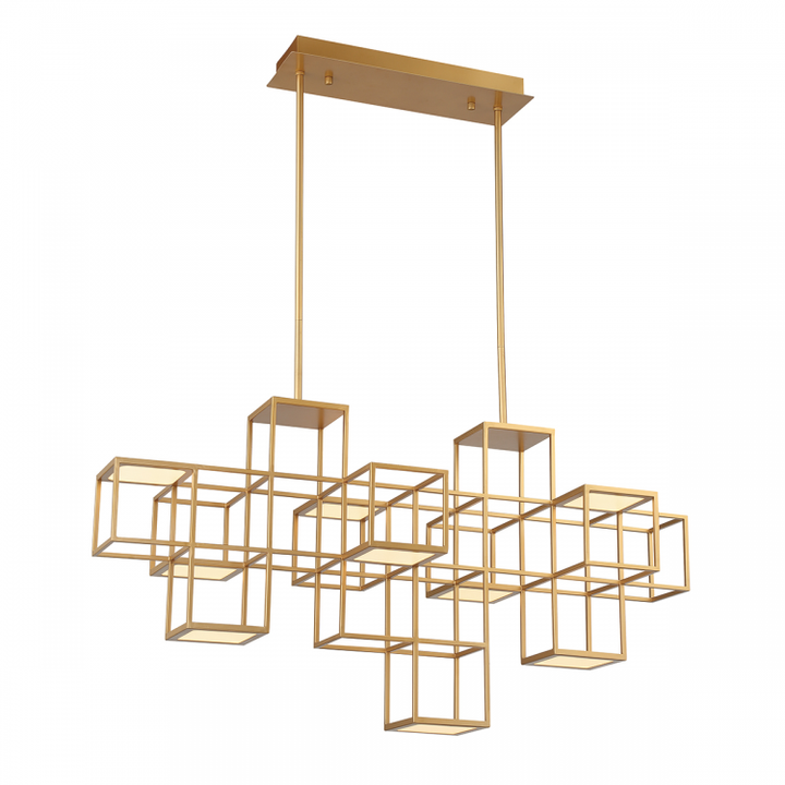 Ferro 9 Light LED Linear Chandelier