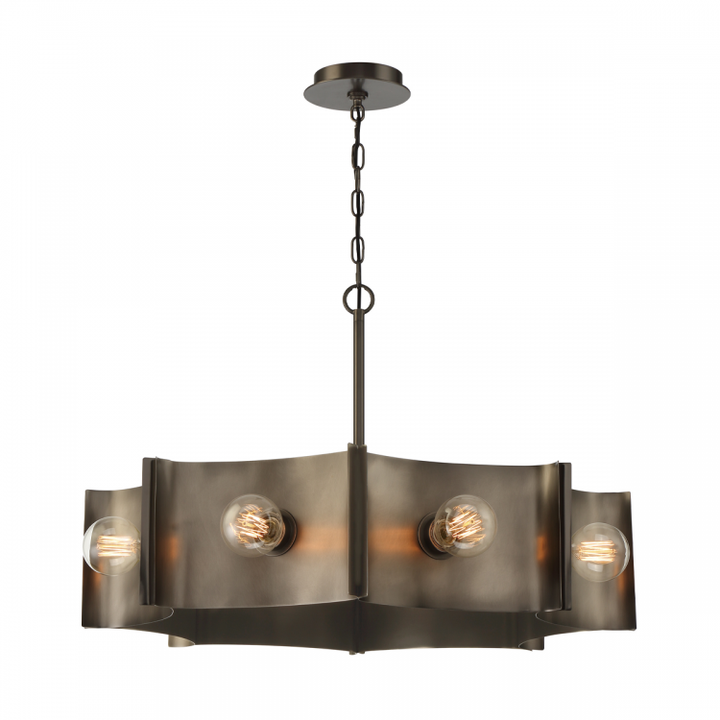 Metallo 8 Light Chandelier