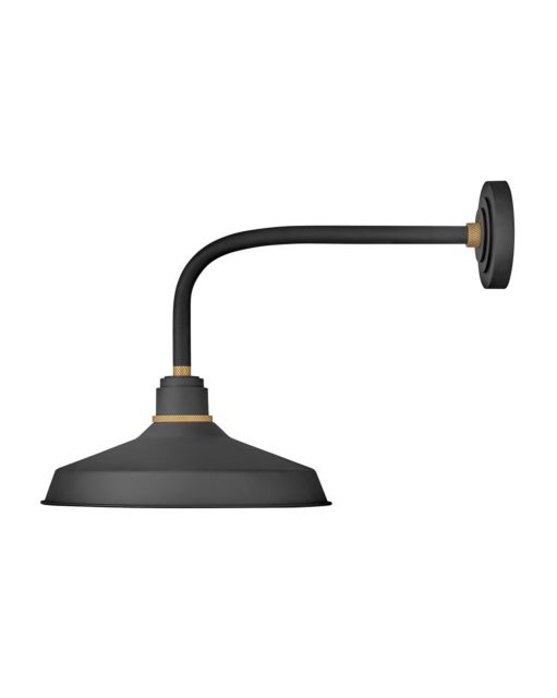 Foundry Outdoor Straight Arm Barn Light