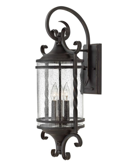 Casa Outdoor 3 Light Wall Lantern