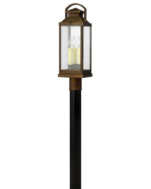 Revere Outdoor 3 Bulb Post Light