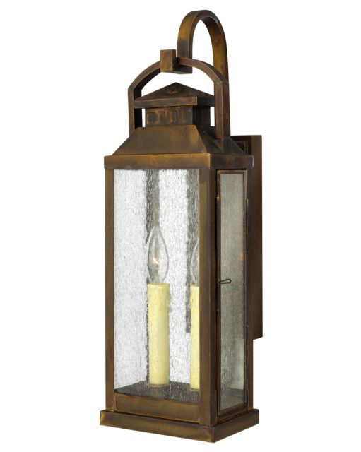 Revere Outdoor 2 Light Wall Lantern