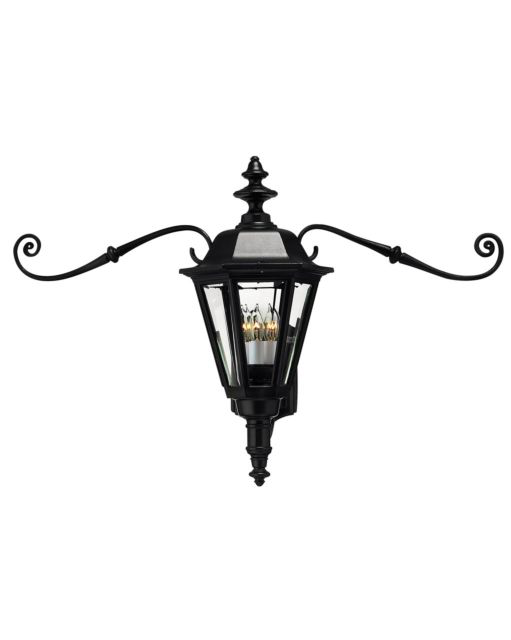 Manor Outdoor Wall Lantern With Scroll